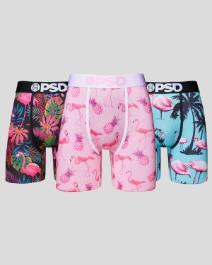 underwear factory 3 Pack - Flamingo Jungle