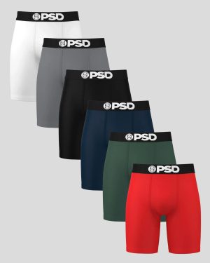 underwear factory Solids 6 Pack - Primary