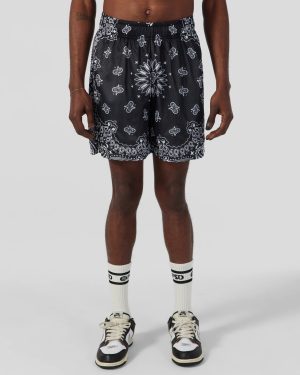 underwear factory Black Bandana Active Short