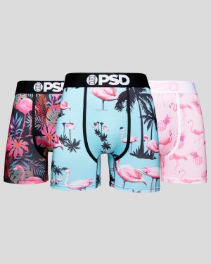 underwear factory 3 Pack - Flamingo Jungle