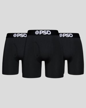 underwear factory Modal 3 Pack - Black